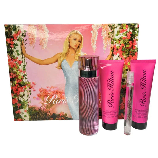 PARIS HILTON for Women Eau De Parfum - 4 Pc Gift Set 100ML/3.4Oz