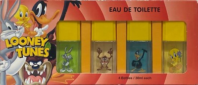 LOONEY TUNES EDT  SET 4 BOTTLES  30ML