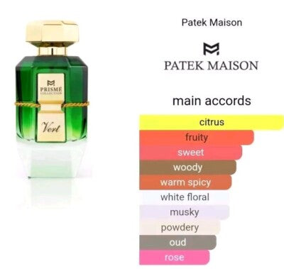 Patek Maison Prisme Vert Eau De Parfum 90ml/3oz