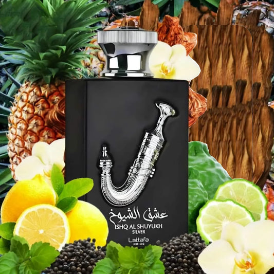 Lattafa Pride Ishq Al Shuyukh Silver Eau De Parfum-100ml/3.4oz