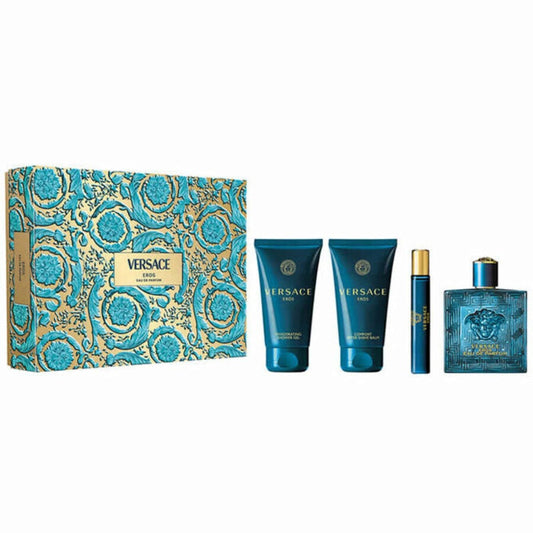 Versace Eros EDP Set 4Pc