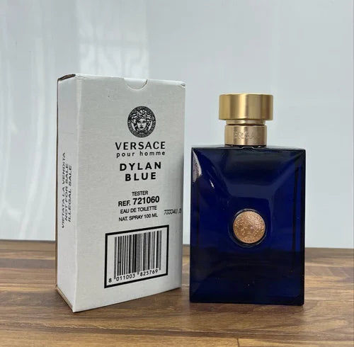 VERSACE Dylan Blue Pour Homme Eau De Toilette TESTER 100ML/3.4Oz